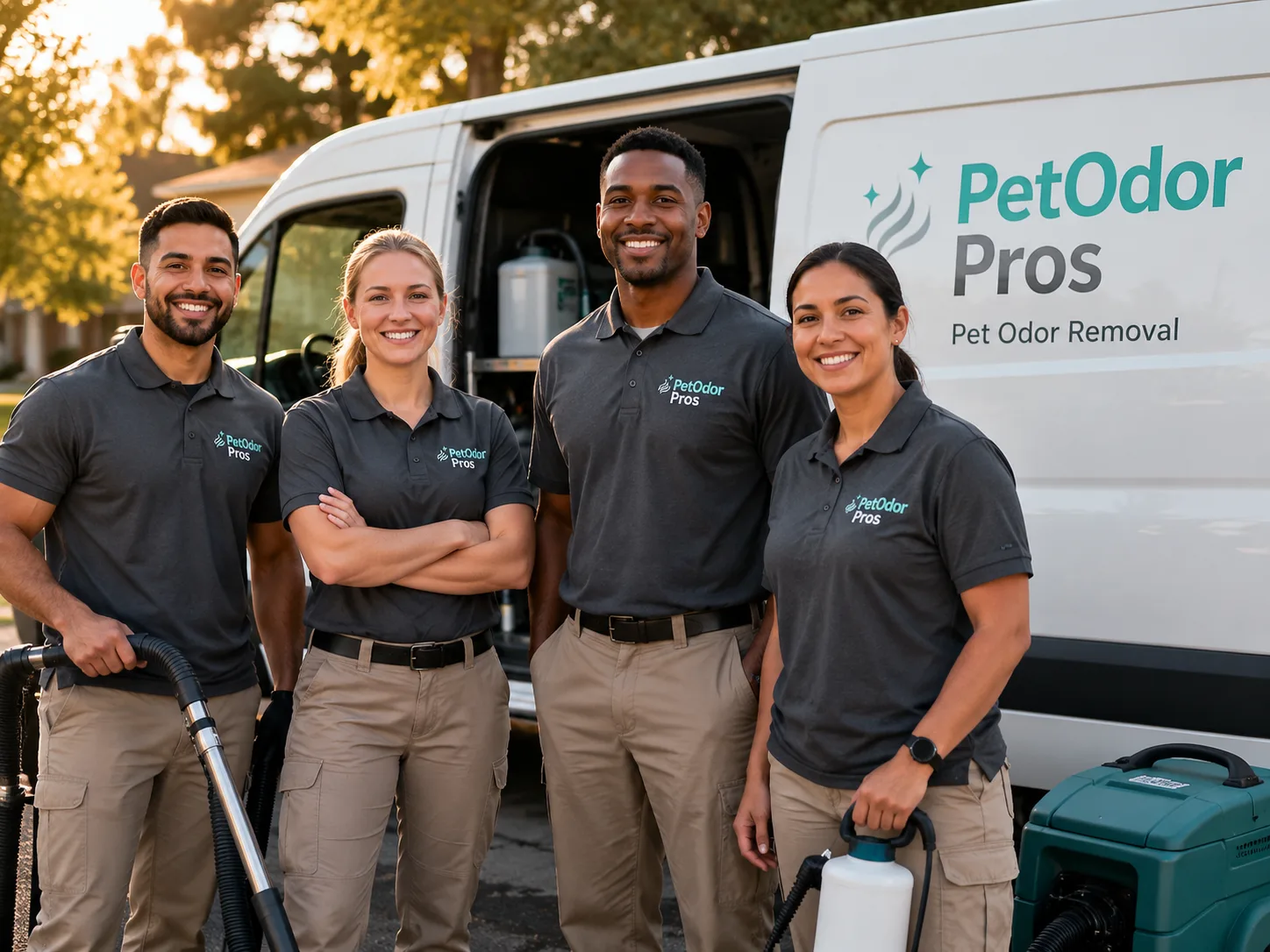 Pet Odor Removal team serving Plano, TX